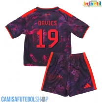 Camisa de time de futebol Bayern Munich Alphonso Davies #19 Replicas 3º Equipamento Infantil 2026-27 Manga Curta (+ Calças curtas)
